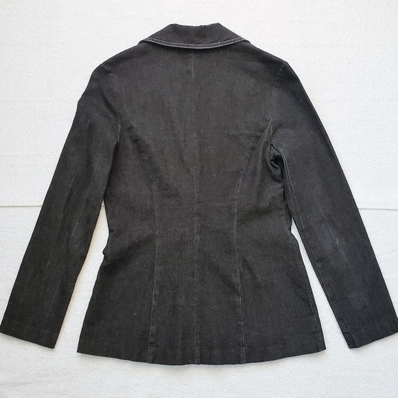 Luna Chix Black Denim Blazer - Picture 3 of 4